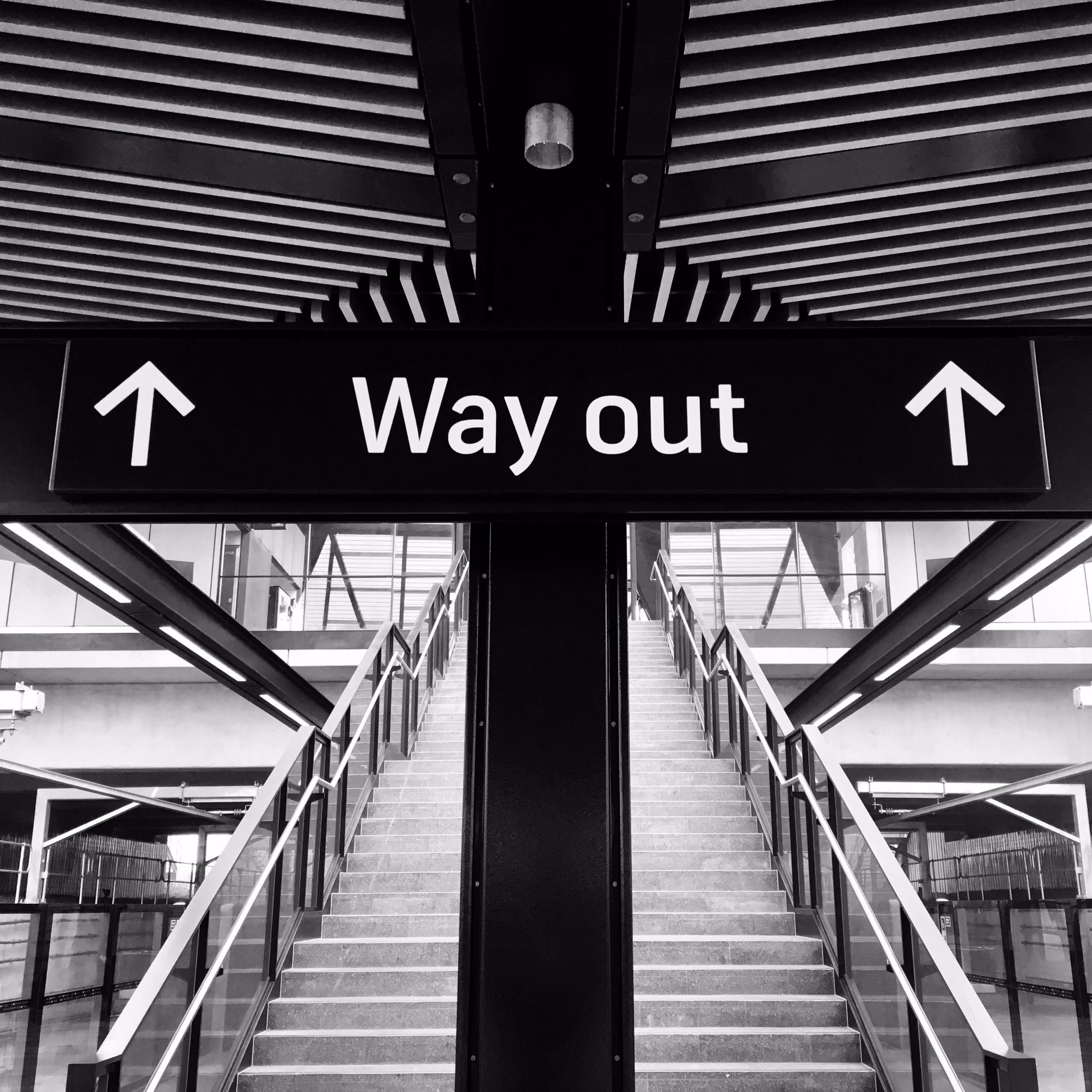 Walking away in opposite directions, symbolizing a respectful breakup and emotional closure